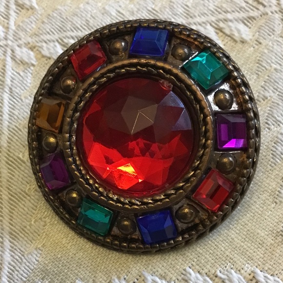 Clip earrings. Vintage - Picture 3 of 5